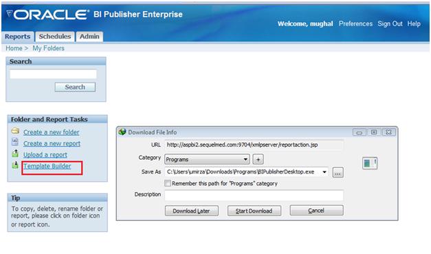oracle bi publisher install